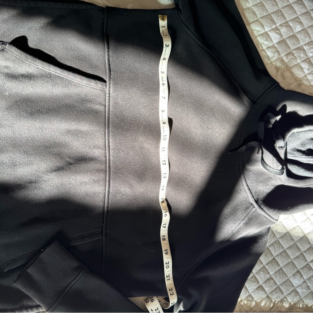 Athleta Black Pullover Hoodie with Kangaroo Pocket - Picture 11 of 14